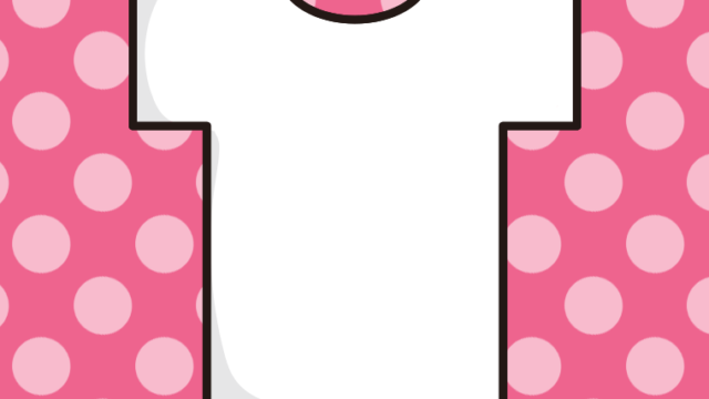 Tシャツのイラスト【色、背景あり】PNG