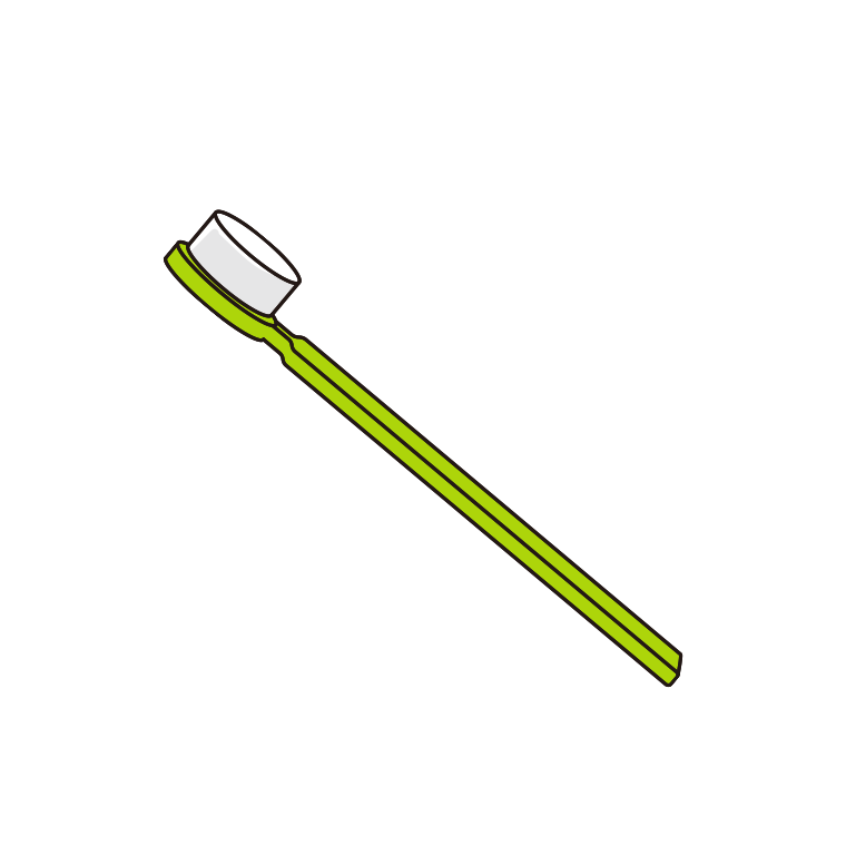 歯ブラシのイラスト【色あり、背景なし】透過PNG