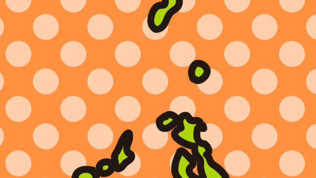 長崎県の地図（簡略版）のイラスト【色、背景あり】PNG