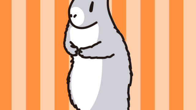 ニホンリスのイラスト【色、背景あり】PNG