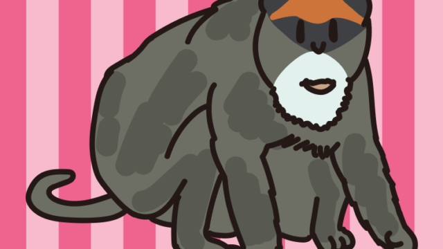 ブラッザグエノンのイラスト【色、背景あり】PNG