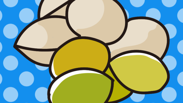 銀杏のイラスト【色、背景あり】PNG