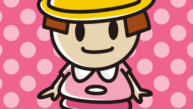 帽子を被った幼稚園児の女の子のイラスト【色、背景あり】PNG