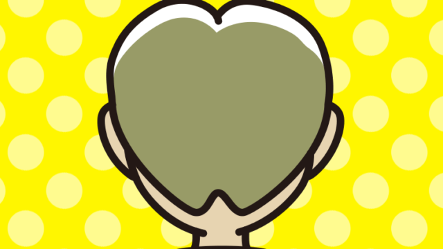 小学生男子の後ろ姿（上半身）のイラスト【色、背景あり】PNG