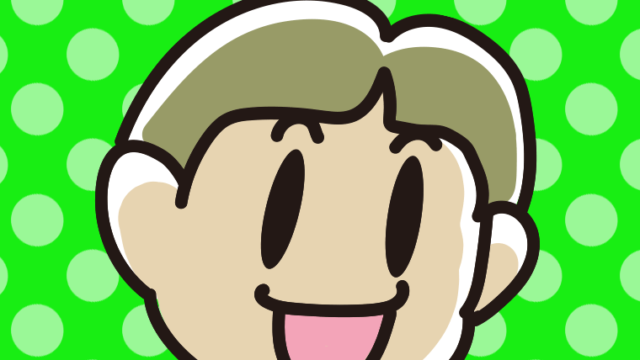 笑っている小学生男子のイラスト【色、背景あり】PNG