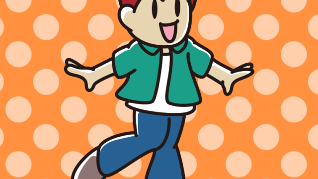 さわやかな男子大学生のイラスト【色、背景あり】PNG