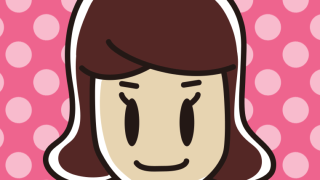 女子高校生の上半身のイラスト【色、背景あり】PNG