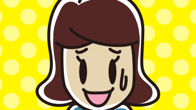 苦笑いする女子高校生のイラスト【色、背景あり】PNG