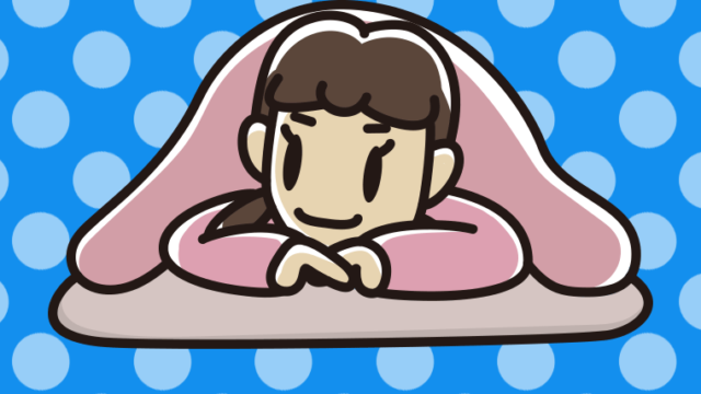 うつ伏せに寝る女子中学生のイラスト【色、背景あり】PNG