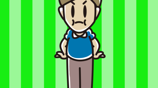 プンプン怒る男性のイラスト【色、背景あり】PNG