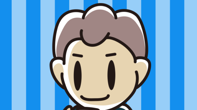 スマホを使う男子中学生のイラスト【色、背景あり】PNG