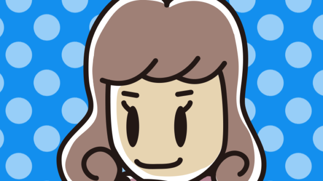 スマホを使う女子大学生のイラスト【色、背景あり】PNG