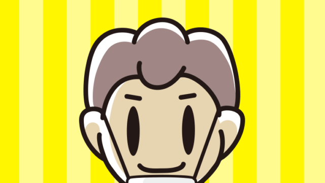 あごにマスクをずらす男子中学生のイラスト【色、背景あり】PNG