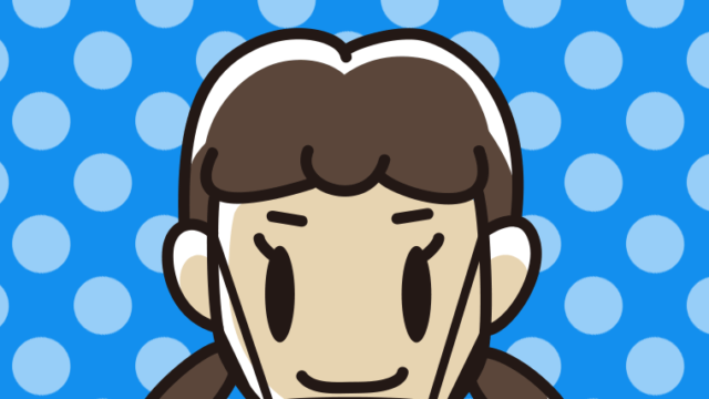 あごにマスクをずらす女子中学生のイラスト【色、背景あり】PNG