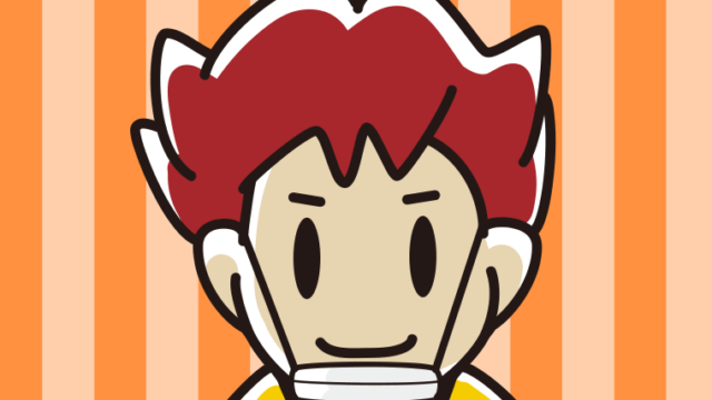 あごにマスクをずらす男子大学生のイラスト【色、背景あり】PNG