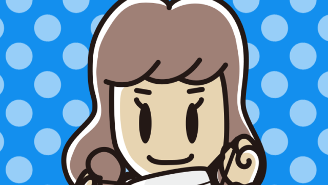 マスクをつける（外す）女子大学生のイラスト【色、背景あり】PNG