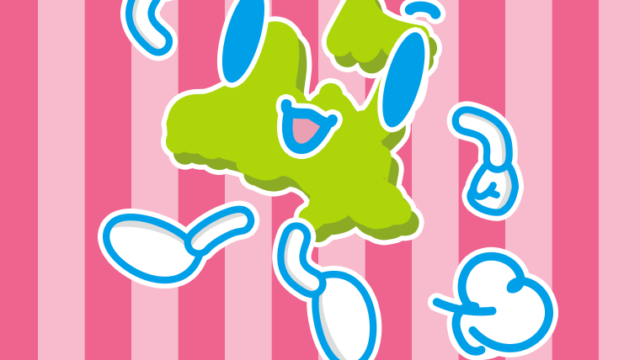 走る青森ちゃんのイラスト【色、背景あり】PNG