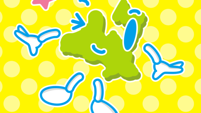 ウインクする青森ちゃんのイラスト【色、背景あり】PNG