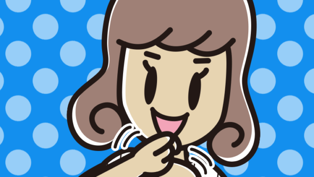 ペッパーミルパフォーマンスで侍ジャパンを応援する女子大学生のイラスト【色、背景あり】PNG