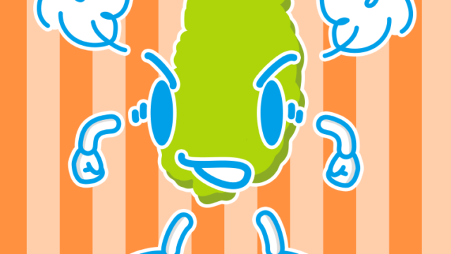 怒る岩手ちゃんのイラスト【色、背景あり】PNG