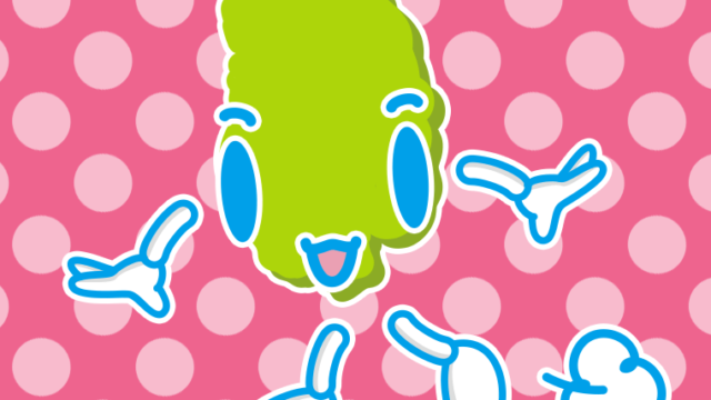 歩く岩手ちゃんのイラスト【色、背景あり】PNG