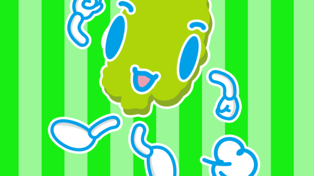 走る岩手ちゃんのイラスト【色、背景あり】PNG