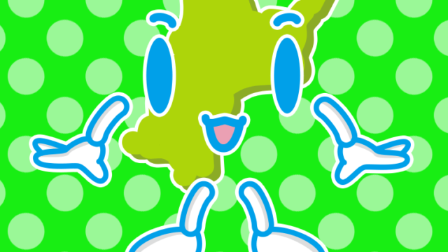 かわいい宮城ちゃんのイラスト【色、背景あり】PNG