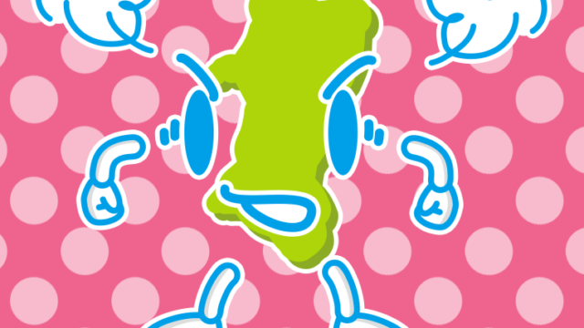 怒る秋田ちゃんのイラスト【色、背景あり】PNG