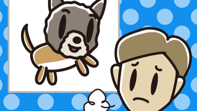 Chat GPTで上手にAIイラストが描けない男性のイラスト【色、背景あり】PNG