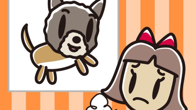 Chat GPTで上手にAIイラストが描けない小学生女子のイラスト【色、背景あり】PNG