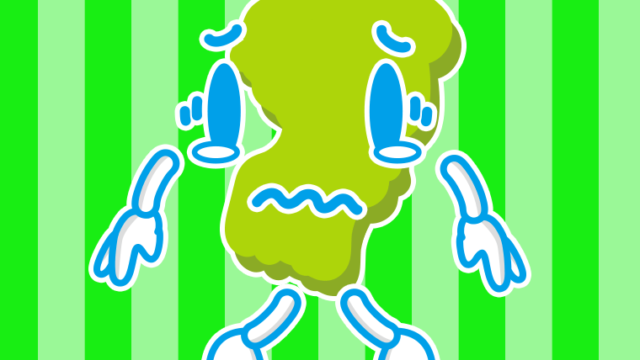 泣く山形ちゃんのイラスト【色、背景あり】PNG