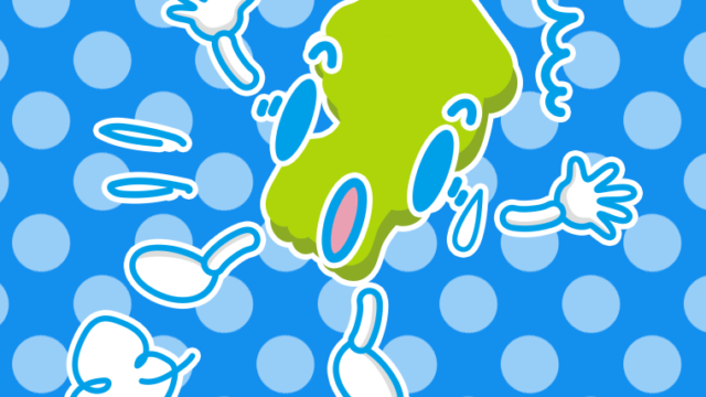 驚く山形ちゃんのイラスト【色、背景あり】PNG