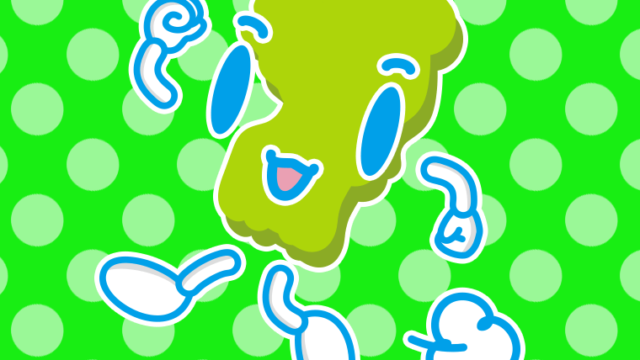 走る山形ちゃんのイラスト【色、背景あり】PNG