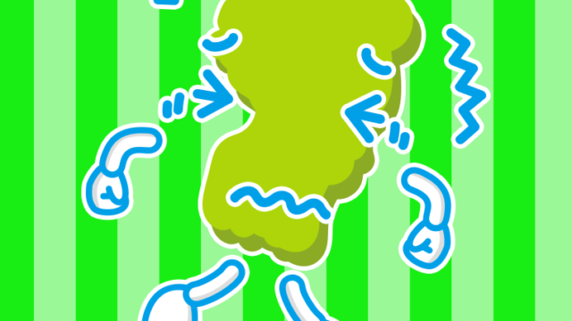 ブルブル震える山形ちゃんのイラスト【色、背景あり】PNG