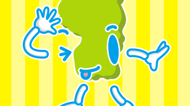 テヘヘな山形ちゃんのイラスト【色、背景あり】PNG