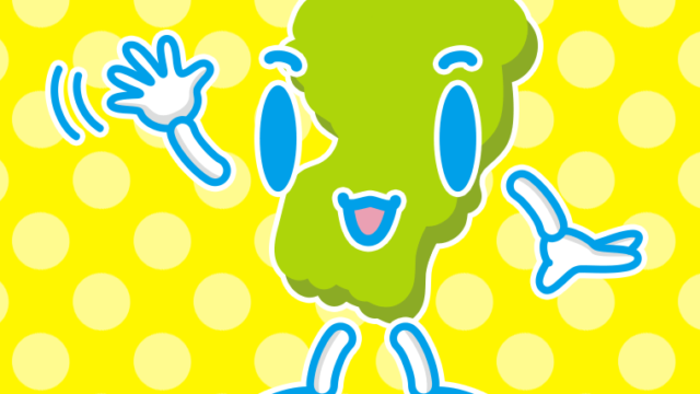 手を振る山形ちゃんのイラスト【色、背景あり】PNG