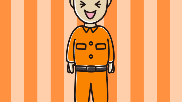 笑う救助隊員（レスキュー隊）のイラスト【色、背景あり】PNG