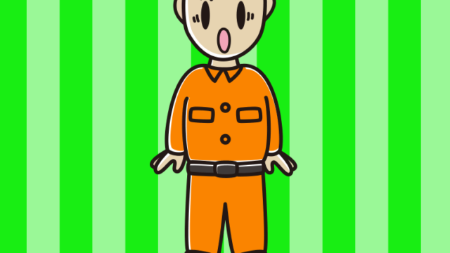 驚く救助隊員（レスキュー隊）のイラスト【色、背景あり】PNG