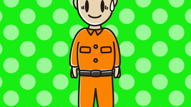 苦笑いする救助隊員（レスキュー隊）のイラスト【色、背景あり】PNG