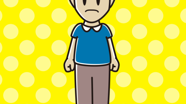 怒る男性のイラスト【色、背景あり】PNG