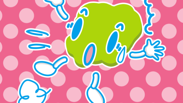 驚く栃木ちゃんのイラスト【色、背景あり】PNG