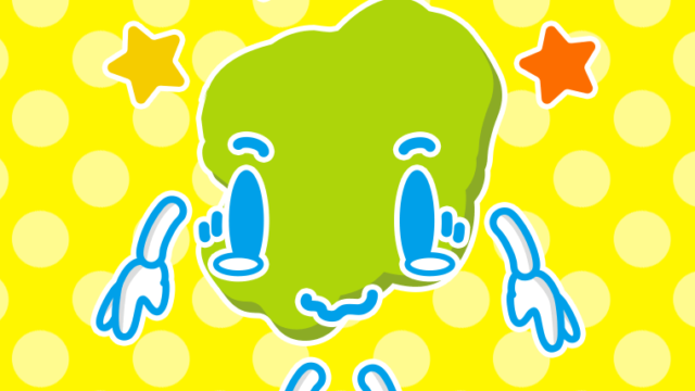 ジーンとする栃木ちゃんのイラスト【色、背景あり】PNG