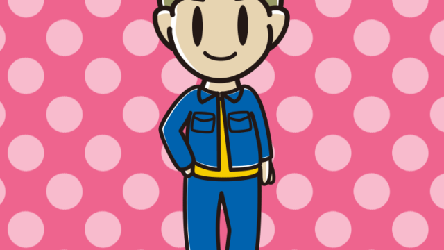 デニムオンデニムの小学生男子のイラスト【色、背景あり】PNG