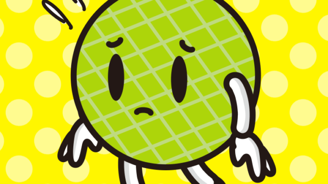 悲しそうなメロンちゃんのイラスト【色、背景あり】PNG