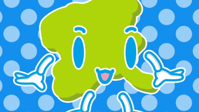 かわいい群馬ちゃんのイラスト【色、背景あり】PNG