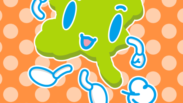 走る群馬ちゃんのイラスト【色、背景あり】PNG