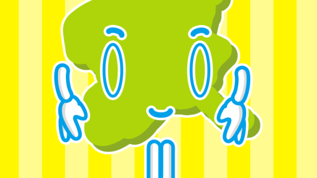 お辞儀する群馬ちゃんのイラスト【色、背景あり】PNG