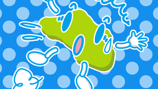 驚く埼玉ちゃんのイラスト【色、背景あり】PNG