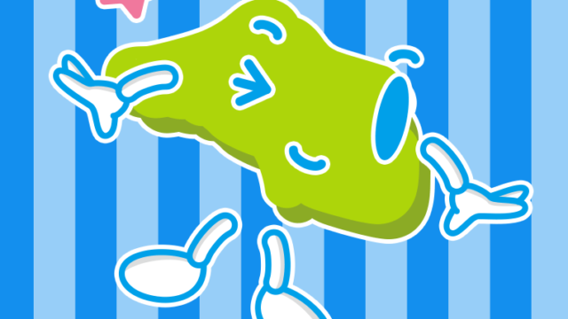 ウインクする埼玉ちゃんのイラスト【色、背景あり】PNG