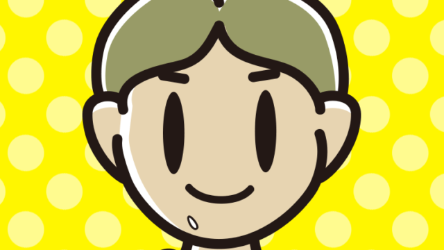 ご飯粒をつけた小学生男子のイラスト【色、背景あり】PNG